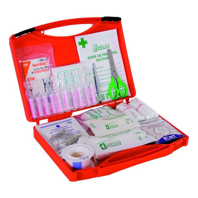 TROUSSE DE SECOURS BTP 5 À 10  PERSONNES - ASEP BTP 10