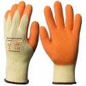 GANTS TRICOTE POLYESTER - ORANGE - EUROGRIP 10L800